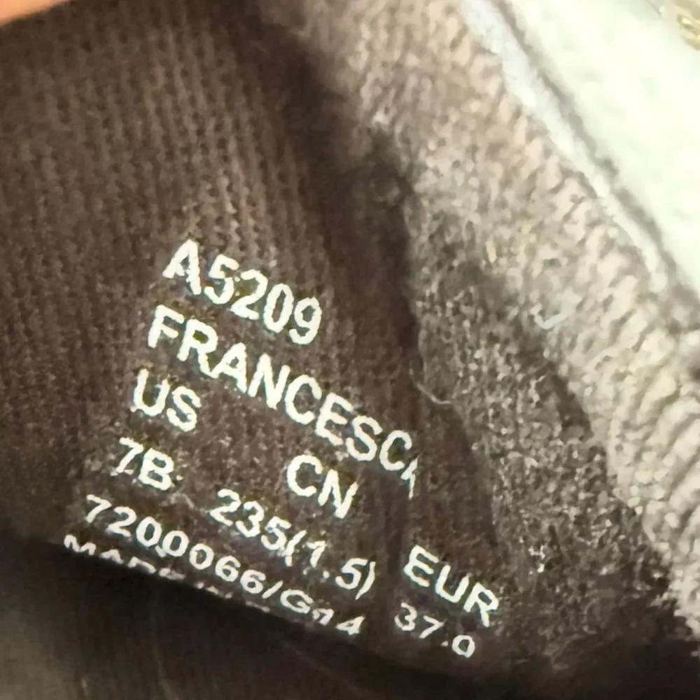 Coach Francesca Brown Monogrammed Sneakers